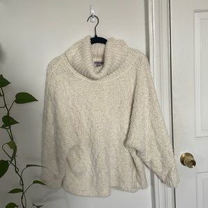 Chelsea 28 oversized cozy knit cream sweater